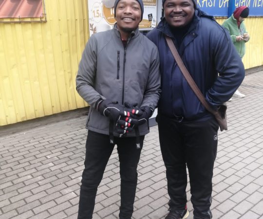 Reason and Oliver in Lithuania