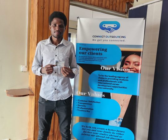 Onwell collected his TRC at our offices